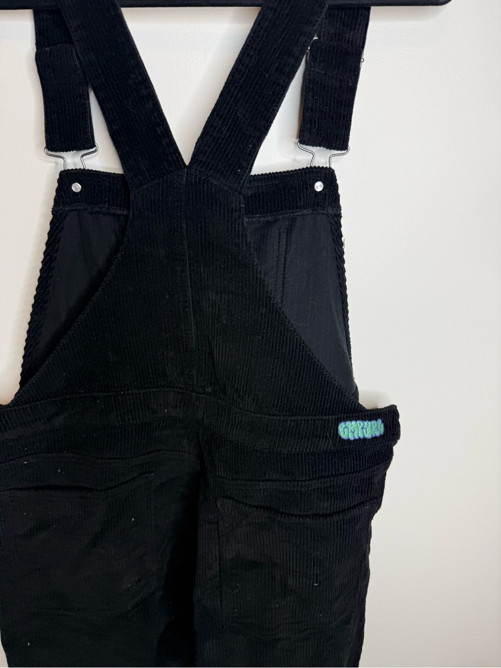 90s Cordoroy Empyre Overalls black size XL - Picture 4 of 8
